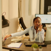 Company worker answering landline phone call in business office during sunset. Talking on remote telecommunications line with office cord telephone, working on research presentation. SSUCv3H4sIAAAAAAAAA2VUu67rNhD8lUC1BYgUn25TB0iR7iIFxYfNWCIFUbqGceB/z/Ih5x7EhSEOh7uzw+V+dd50104qbaRBrHcIu57QAfdy0qhnhhJkiFPaou7SGbXb7orGcQCGoGIcMB7gd+kmlbzurl+dn+cj7ZvafQzdFXY2G4zdyqc1fo+bVzOs3pcu7Wo/kk1wDFYaYt9gt6zPeD++Mg4C/7RxnS1ISMcEyz980naeVbDxSN37ctL+svoe4hxvrw/197isx263X2mfze7996VTNxv0K6t4Z7mzVUXUjw5NUg7OsF4yCq5wMvVqxKpXVhMzKsORIxBKyNFRolk/KUN6ghztFfz3GGEu+TQxTjjQnNaMcgYMiXlP2Gh6oYzuLWKMUIWEVQxo2jlsiVI9m7gBGuG9FE70TnJHBoqJYK4D1Y8nFLUUs8DIbT/WInkYOMF5H8wxsw+2oiPDBZ2OBFgq5bGBSJTB9R4rDxBCM7LZZNWm7xWkA8mgVvNco1FEC23d4j9W75U1Sl7ytpycjURmYFEhr8FDWrIFuz/j9siYGIQssqCxVBNQSaZ0CUQRAypRnvETB1IVOe1iqySGZVO+xm2vGBlxYfoANEhbMiCJS4YdLvr/hU+b8iFBly4+3Jp1nBcFMZylfWJsdol7gQRq1XoD7ZMRQkeCq28x/IT+a0+iWIVrTXb6Fg4qWo7g9S9MLHg1Gi4k7J8NMRJeNpYY8ptqYQaRMbsoX81DiLBqXvWbIS6LJBP1sUDA1geSF1o6QmoujQMr8d1mLXSSrjaLgUJDstN9FV7f+sgu6xxftrYcFwyhQVbuBpeiqlOcQFGDPGXZpn3kRXt0zut2JazevLHp0cyoMlcws/lDRe0F6A14xS0URQVTKXl4GaEUJDiTY8kw+VuNNqCyfvpg4jOdR0l1FUZWzYCxGGu7fCZLfRMInyWsszolo2qvchvcYvhNLbZ81OB4LPInoD++Icocc7WdY1psf8Wjtl9GRPPQNBcGOASTKu73XDHMNCDvG+gC0/M8mmNc1QTT8urUnOylu4MVwDENeOd+8ro0eJm8MLDjUr8D9HNqE3KP+uFNG891WN99fht5VnYH3LUy1rTtY1r8vp/Lzf709vkf+/1+/wszldmAagYAAA==